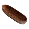 thumbnail image 4 of Baoblaze Sushi Dish Wooden all Tray Decorative Food Display Japanese Oval Snack Tray 25.5cmx8cm, 4 of 8