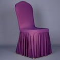 thumbnail image 3 of Stretchable spandex chair cover for hotel style banquet fits securely on chairs, 3 of 3