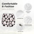 thumbnail image 4 of Balery Cute Baseball Pantalones cortos deportivos para mujer con forro y dos bolsillos, elásticos, para entrenamiento, gimnasio, yoga-Small, 4 of 7