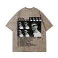 thumbnail image 3 of Justin Timberlake Tour 2025 Washed Cotton Tshirt Fashion Short Sleeve Hip Hop Tees, 3 of 4