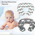 thumbnail image 6 of Dosaele 2 Pack Stretchy Nursing Pillow Covers Nursing Pillow Slipcovers for Breastfeeding Moms,Ultra Soft Snug Fits On Infant Nursing Pillow for Baby (Clouds & Whales), 6 of 6