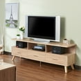 ACME Lakin Rustic Natural TV Stand for up to 60" Flat Screen TV
