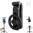thumbnail image 1 of 4-in-1 Multifunctional 360° Rotation Magnetic Selfie Stick, with Wireless Detachable Remote Control, Handheld Must-Have for Travel Four-Legged Support (1 PC), 1 of 7