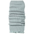 thumbnail image 3 of Penkiiy Leg Warmers for Women Girls 80s Ribbed Leg Warmer for Neon Party Knitted Fall Winter Sports Socks Leg Warmers for Women Gray, 3 of 3