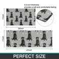 thumbnail image 7 of Black Labrador Kitchen Rugs Sets Of 2,Anti Fatigue Kitchen Mat Rugs Non Slip Washable,Decorative Kitchen Floor Mats for Kitchen,Sink,Laundry,17"x30"+17"x47", 7 of 7