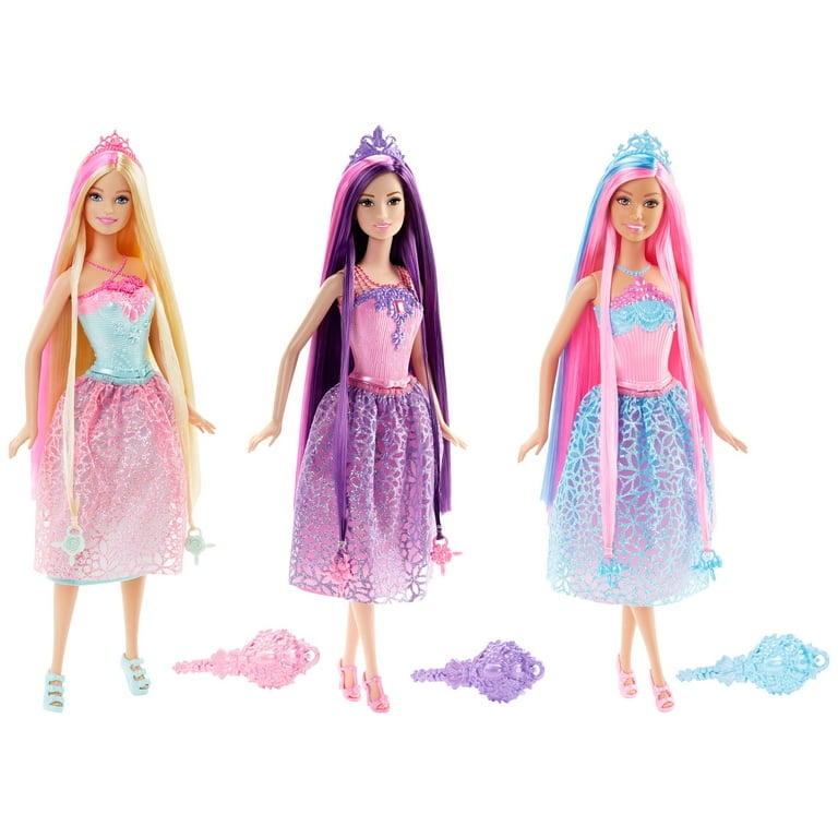 Barbie Endless Hair Kingdom Doll Assortment Walmart.com