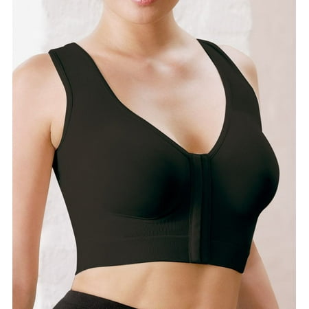 Bra Post - Women's Annette WL10BR Post Surgical Front Close Longline Recovery Bra