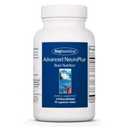 Allergy Research Group Advanced NeuroPlus Supplement - Memory & Focus Support, for Brain Function Health, Lion's Mane, Vegetarian Capsules - 90 Count