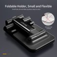 thumbnail image 1 of Essager Support de Téléphone de Bureau Hauteur Angle Réglable Téléphone Rétractable Support de Téléphone Ajustable; Support Rétractable Pliable, Noir, 1 of 8