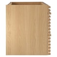 thumbnail image 6 of Saltoro Sherpi Render 36" Wall-Mount Bathroom Vanity Cabinet, Oak, 6 of 8