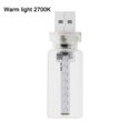 thumbnail image 1 of 2Pcs USB Car Interior Lights,Touch Control Car USB Night Light,Retro Glass Bottle Plug-in USB Automotive Atmosphere Lights Romantic Decor for Car, Bedroom, 1 of 8