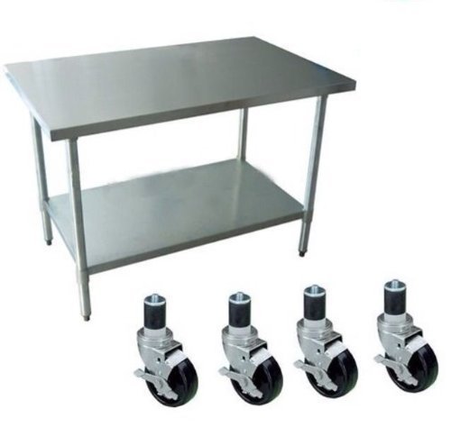 Details about  / 18/" X 36/" Stainless Steel TableNSF Metal Work Table For Kitchen Prep Utility