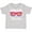 AC-Heather Grey, variant on Sanibel Island Florida Vacation Girls Baby T-Shirt