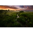 thumbnail image 2 of Volkov, Kirill 18x13 White Modern Wood Framed Museum Art Print Titled - Morning On Kesma River, 2 of 4