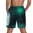 thumbnail image 2 of Lsque Mens Swim Trunks Witch House On The Hill Pattern - Bathing Suit Compression Liner - Beach Swim Shorts Swimwear - (S-3XL) - Stretch Quick Dry -Medium, 2 of 9