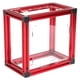 thumbnail image 4 of Chasis para PC con refrigeración líquida ITX de aleación de aluminio con diseño de marco abierto (S) rojo, 4 of 14