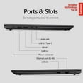 thumbnail image 3 of Lenovo Newest 15.6" Laptop, Intel Dual-core Processor, 32GB Memory, 1TB PCIe SSD, 15.6" FHD (1920 x 1080) Display, Ethernet Port, HDMI, USB-C, WiFi & Bluetooth, Webcam, Windows 11 Pro, 3 of 8