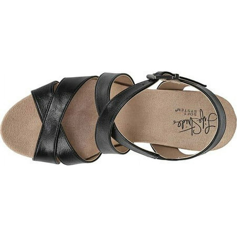 Women s Life Stride Harbor Wedge Sandal Walmart