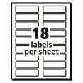 thumbnail image 6 of Extra-Large Trueblock File Folder Labels With Sure Feed Technology, 0.94 X 3.44, White, 18/sheet, 25 Sheets/pack | Bundle of 10 Packs, 6 of 7