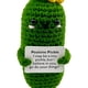 thumbnail image 3 of Divertida Muñeca Punto Positiva Patata Con Tarjeta Afirmación Positiva Divertida Muñeca Patata Punto (K) Niña Las Flores Amarillas [Tarjeta P Boca Negra Predeterminada], 3 of 9
