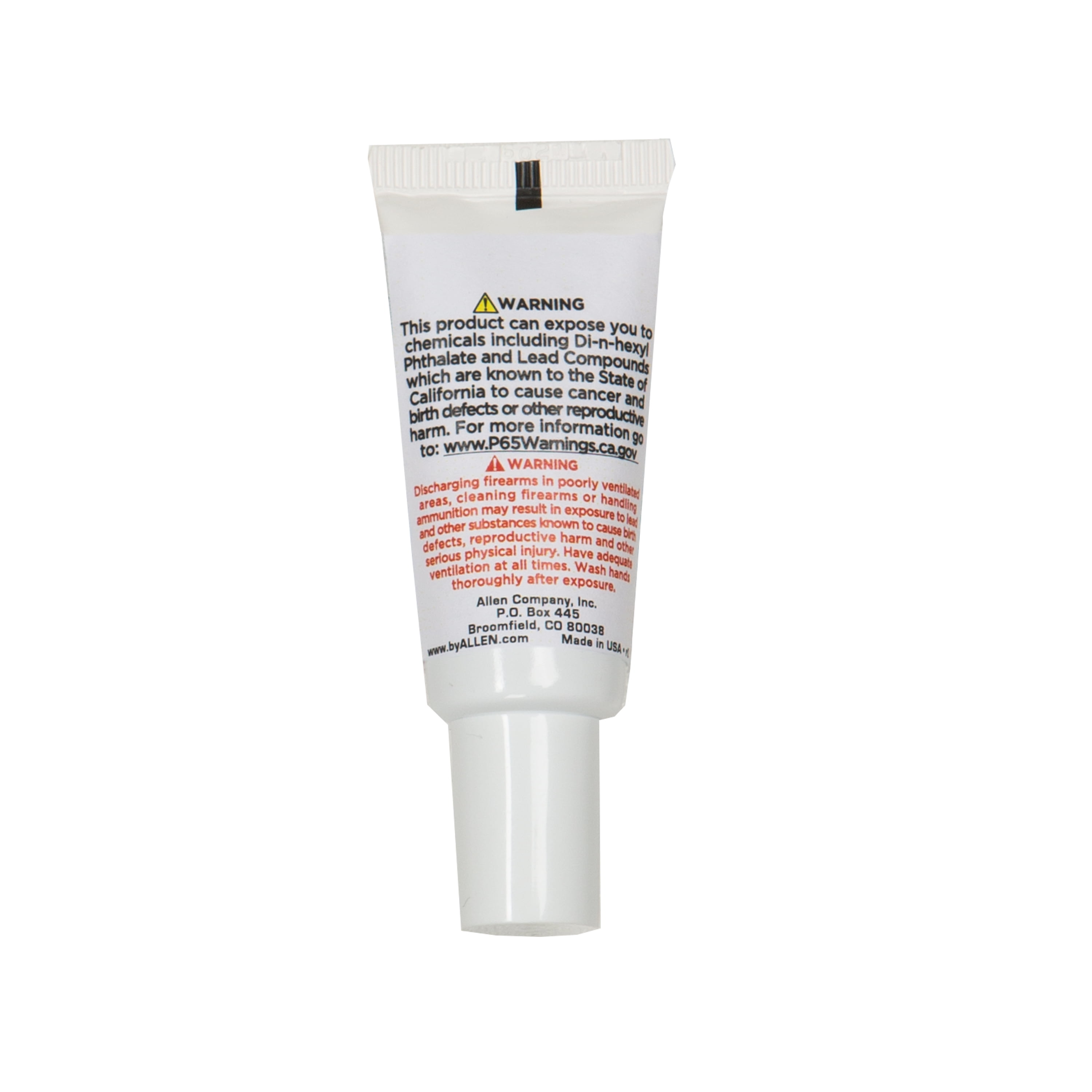 Thunder Cloud Black Powder Plug & Nipple Gun Grease Gel, 0.5 oz. Tube, White, 87134A, Petroleum Base