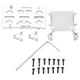thumbnail image 2 of Accesorios RC, Bandeja de batería de aleación de aluminio Juego de soporte ESC Bandeja de batería con soporte ESC Artesanía superior, 2 of 9