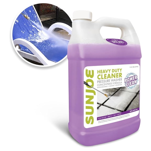 Sun Joe All-Purpose Pressure Washer Concentrated Cleaner & Degreaser, 1 Gal, SPX-APC1G