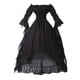 thumbnail image 3 of Vestido Retro de Vestido de Princesa Medieval Vestido de Cosplay Vestido de Cuello de Manga Larga Para Mujer Vestido de Cosplay Largo Hasta El Suelo Odeerbi  ODB114707, 3 of 3