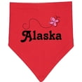 thumbnail image 2 of Inktastic Alaska Butterfly Baby Bandana Bib, 2 of 4