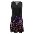 thumbnail image 5 of Tiqkatyck Spring Dresses for Women 2024, Summer Dresses for Women Beach Floral Tshirt Sundress Casual Pockets Boho Tank , Summer Dresses for Women 2024 Hot Pink, 5 of 5