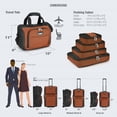 thumbnail image 3 of Juego de 4 piezas Luggage Travel Select Amsterdam, gris, 3 of 9