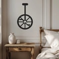 thumbnail image 4 of Violaura Unicycle Metal Wall Art - Easy to Install Hanging Perfect for Home, Living Room Decor (60.0" x 36.0"), 4 of 8