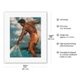 thumbnail image 2 of Hawaiian Island Fisherman (Lawaiʻa) - From an Original Color Painting by Frank Mickelsen - Fine Art Rolled Canvas Print 11in x 14in, 2 of 4