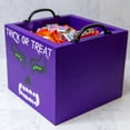 thumbnail image 6 of ZLBDYG Halloween Wooden Candy Basket Set with Handles - Sturdy Reusable Rustic Style Treat Caddy Storage for Party Decor, Trick or Treat and Festive Table Centerpieces, 6 of 9