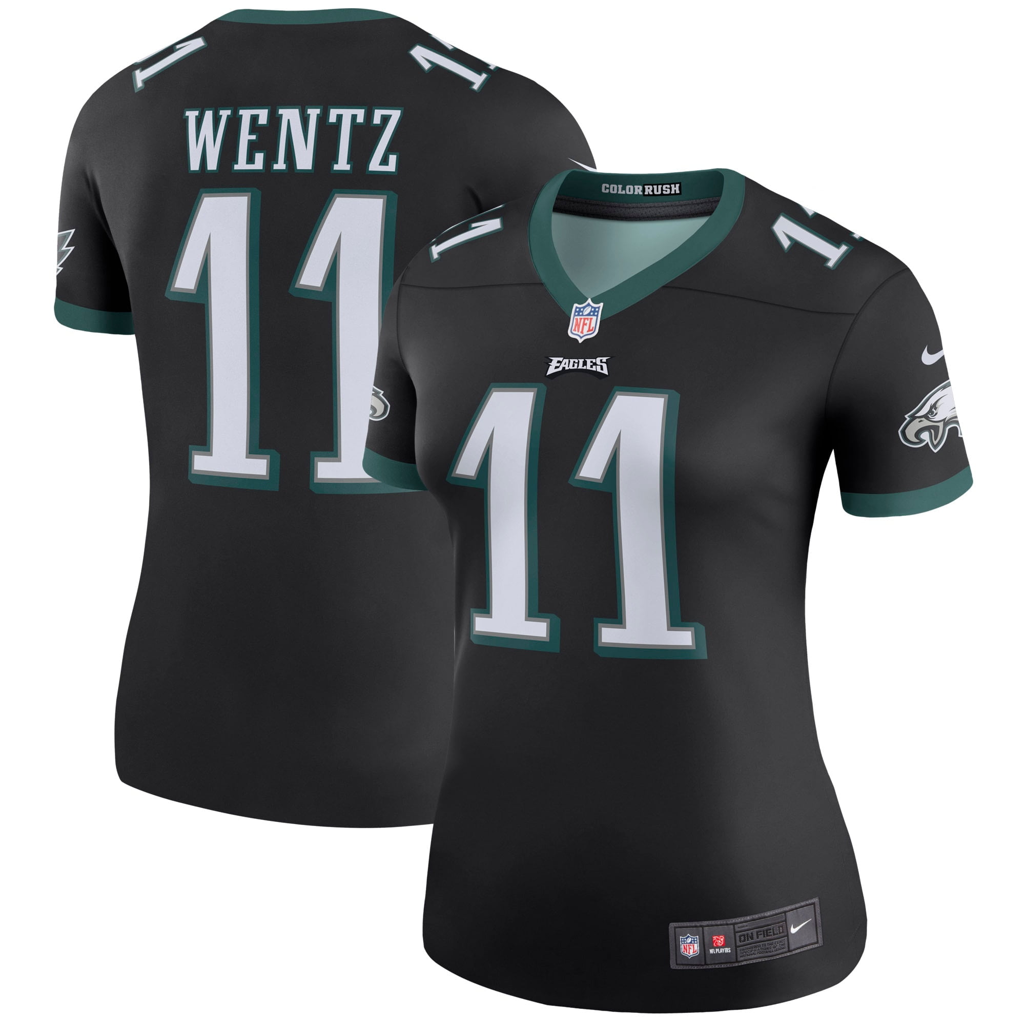 wentz jersey color rush