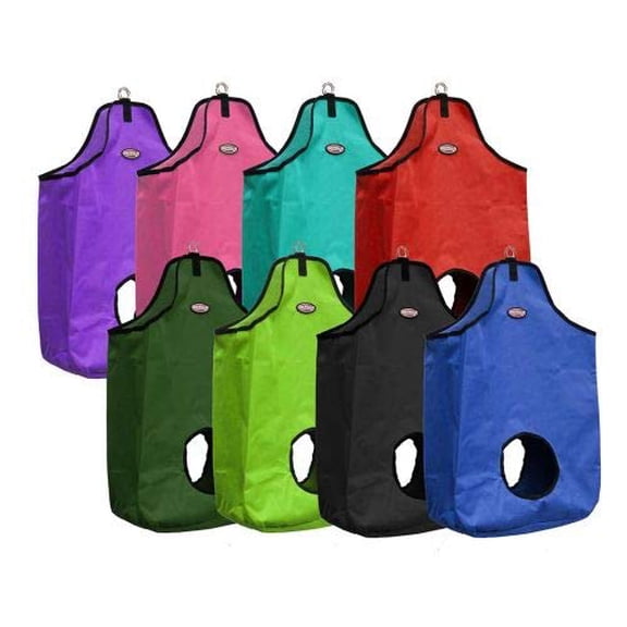 Showman Double Open Nylon Hay Bag