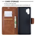 thumbnail image 6 of Galaxy Note 10 Plus/ Note10+ 5G Case Wallet, Allytech Folio Slim PU Leather Stand Shockproof Protective Cards Cash Pouch Wallet Cover for Samsung Galaxy Note 10 Plus/ Note10 Plus 5G, Brown, 6 of 9