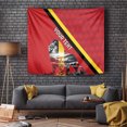 thumbnail image 1 of Tapisserie Personnalisée Lion Rampant avec Drapeau Belge Couleurs LT18, 1 of 6