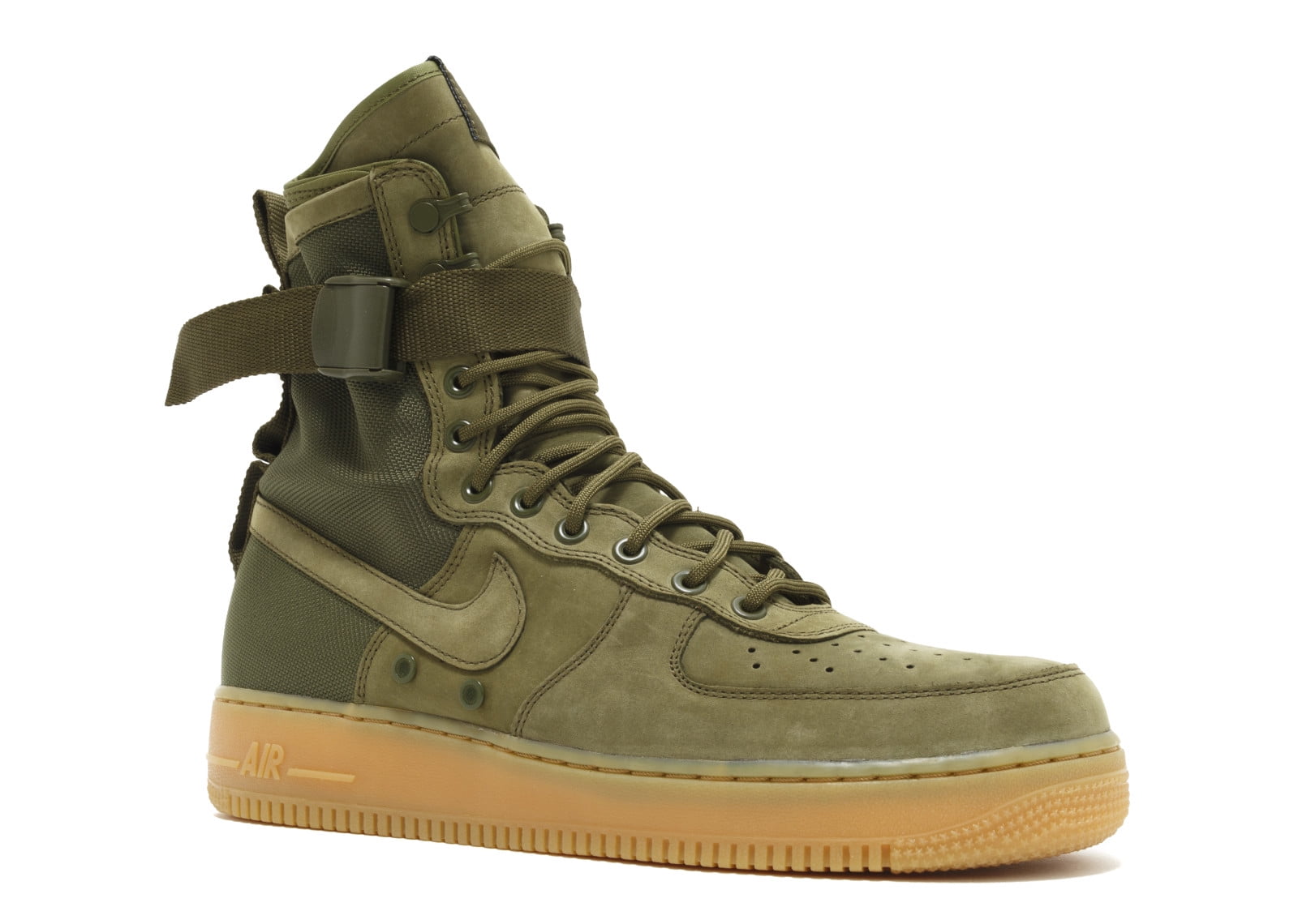khaki air force ones high top