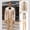 champagne, variant on Beauty-Emily Men’s 3-Piece Jacquard Suit – Stand Collar Blazer, Vest & Pants Set, Elegant Formal Outfit for Wedding, Prom & Special Occasions