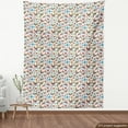 thumbnail image 3 of Ambesonne Mexican Fabric by the Yard Upholstery, Natural Inspiration Art, 10 Yards, Multicolor, 3 of 4
