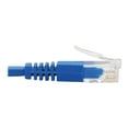 thumbnail image 2 of Tripp Lite 7ft RJ-45 Cat6 Left Angled UTP Slim Molded Cable Blue N204S07BLLA, 2 of 3