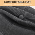 thumbnail image 2 of Bocaoying 3 Pcs Washed Cotton Baseball Caps for Men Women, Breathable Retro Adjustable Dad Hats with Crown, Curved Brim Ball Caps for Running, Outdoor, Daily Casual Wear, Grey/Blue/Green, 2 of 7