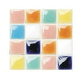 thumbnail image 2 of Peel and Stick Tile Waterproof Backsplash for Kitchen PVC Tile Stickers Self-Adhesive Floor Tile Mosaic Wall Tile DIY Tile Decals, 10x10cm/3.94x3.94in (10PCS,Colorful), 2 of 4
