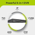 thumbnail image 4 of SANNCE 5MP-N 8CH HD DVR Home Security Camera System 8Pcs 5MP IP66 Outdoor Cameras Surveillance CCTV Kit with Night Vision,With 1T Hard Drive, 4 of 10