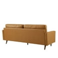 thumbnail image 5 of Modway Valour 81" Leather Sofa in Tan, 5 of 9
