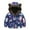 Dark Blue, variant on Edvintorg 12M-5Y Toddler Winter Clothes Girl Boys Spacecraft Print Plush Cute Jacket Winter Thick Casual Keep Warm Hooded Coat with Zipper