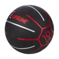 thumbnail image 2 of Lifeline Fitness Exercise Training Medicine Ball - 10 lb. - Black/Red, 2 of 4