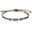Rugby, variant on 2Pcs Football Bracelet Wax Thread Woven Volleyball Baseball Rugby Basketball-Baseball-2PCS