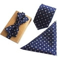 thumbnail image 1 of Cravate pour Homme Jacquard Paisley avec Poche et Nœud Papillon, 1 of 6